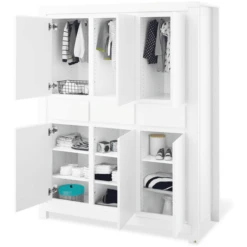 Pinolino Kledingkast Milk 6-deurs -Roba || Alvi || Pinolino Winkel pinolino kledingkast milk 6 deurs a206706 1