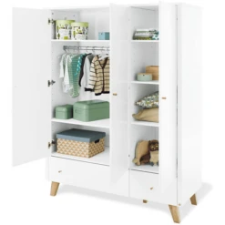 Pinolino Kledingkast Pan 3-deurs -Roba || Alvi || Pinolino Winkel pinolino kledingkast pan 3 deurs a205171 1