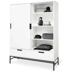 Pinolino Kledingkast Sttel 2-deurs 9 Pinolino Kledingkast Sttel 2-deurs -Roba || Alvi || Pinolino Winkel pinolino kledingkast sttel 2 deurs a289967 2