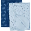 Pippi Babydeken 2-pack Landgoed Blauw -Roba || Alvi || Pinolino Winkel pippi babydeken 2 pack landgoed blauw a304708