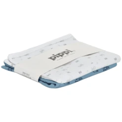 Pippi Babydeken 2-pack Light Blauw -Roba || Alvi || Pinolino Winkel pippi babydeken 2 pack light blauw a304707 1