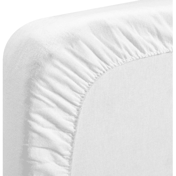 Playshoes Play Shoes Molton Hoeslaken 60x120cm Wit 7 Playshoes Play Shoes Molton Hoeslaken 60x120cm Wit - Afbeelding 5