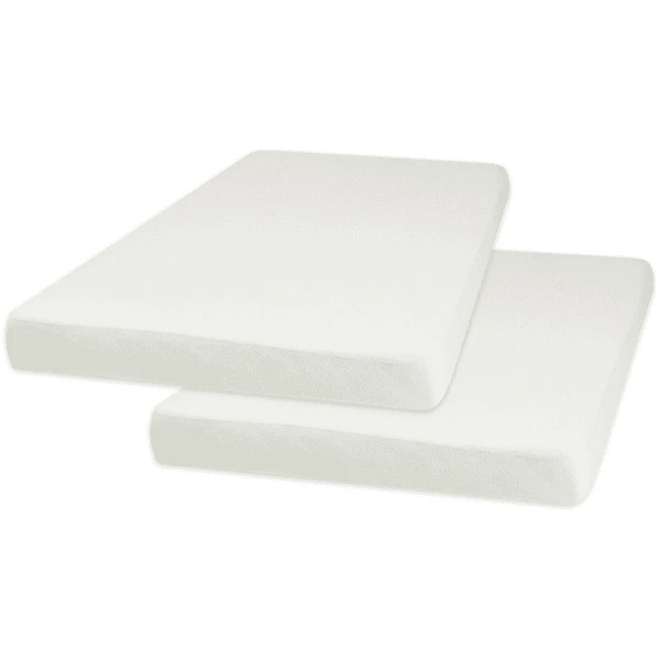 Playshoes Jersey Hoeslaken 2-pack 70 X 140 Cm Naturel 3 Playshoes Jersey Hoeslaken 2-pack 70 X 140 Cm Naturel
