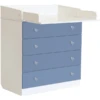 Polini Kids Baby Commode Simple 1580 Wit-blauw -Roba || Alvi || Pinolino Winkel polini kids baby commode simple 1580 wit blauw a265055