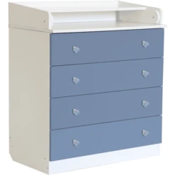 Polini Kids Baby Commode Simple 1580 Wit-blauw -Roba || Alvi || Pinolino Winkel polini kids baby commode simple 1580 wit blauw a265055 4