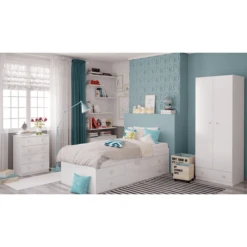 Polini Kids Jeugdbed Simple 3100 Wit -Roba || Alvi || Pinolino Winkel polini kids jeugdbed simple 3100 wit a261471 4