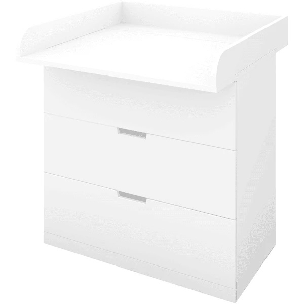 Polini Kindercommode Voor IKEA Malm Hemnes En Nordli Wit 4 Polini Kindercommode Voor IKEA Malm Hemnes En Nordli Wit - Afbeelding 2