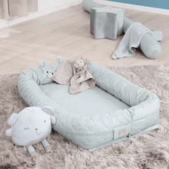 Roba Baby Nest Style Frosty Green Sterren 8 Roba Baby Nest Style Frosty Green Sterren -Roba || Alvi || Pinolino Winkel roba baby nest style frosty green sterren a315553 1