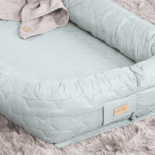 Roba Baby Nest Style Frosty Green Sterren 5 Roba Baby Nest Style Frosty Green Sterren - Afbeelding 3