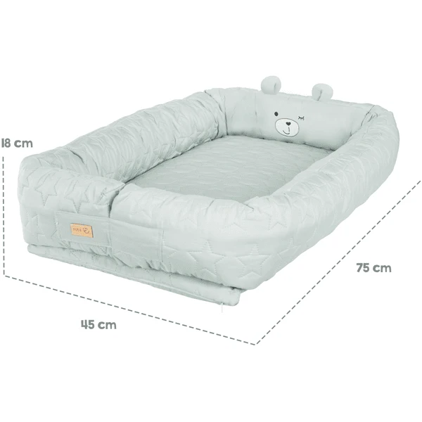 Roba Baby Nest Style Frosty Green Sterren 6 Roba Baby Nest Style Frosty Green Sterren - Afbeelding 4