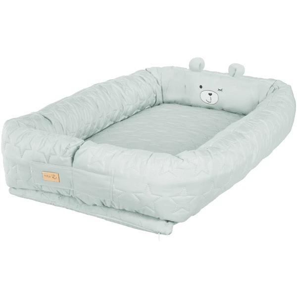 Roba Baby Nest Style Frosty Green Sterren 3 Roba Baby Nest Style Frosty Green Sterren