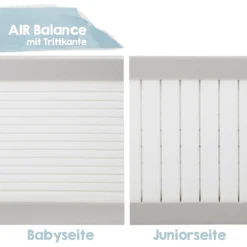 Roba Babybedmatras Air Balance PLUS 60x120 Cm Safe Asleep®. -Roba || Alvi || Pinolino Winkel roba babybedmatras air balance plus 60x120 cm safe asleep a310000 4