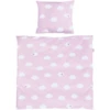 Roba Beddengoed Voor Wieg 2-delig Kleine Wolk Roze 80 X 80 Cm -Roba || Alvi || Pinolino Winkel roba beddengoed voor wieg 2 delig kleine wolk roze 80 x 80 cm a245339