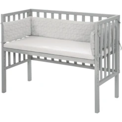 Roba Co-sleeper 2in1 Style Zilvergrijye Sterren -Roba || Alvi || Pinolino Winkel roba co sleeper 2in1 style zilvergrijye sterren a315648 4