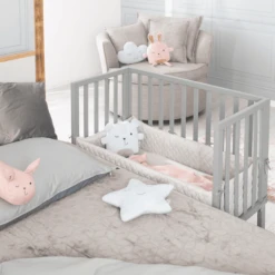 Roba Co-sleeper 2in1 Taupe Style Grijs -Roba || Alvi || Pinolino Winkel roba co sleeper 2in1 taupe style grijs a308684 4