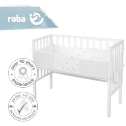 Roba Co-sleeper 2in1 Wit 9 Roba Co-sleeper 2in1 Wit -Roba || Alvi || Pinolino Winkel roba co sleeper 2in1 wit a308690 2