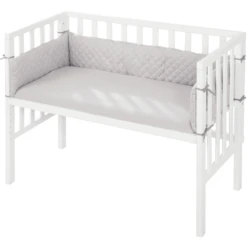 Roba Co-sleeper 2in1 Wit Style Grijs -Roba || Alvi || Pinolino Winkel roba co sleeper 2in1 wit style grijs a308685 1