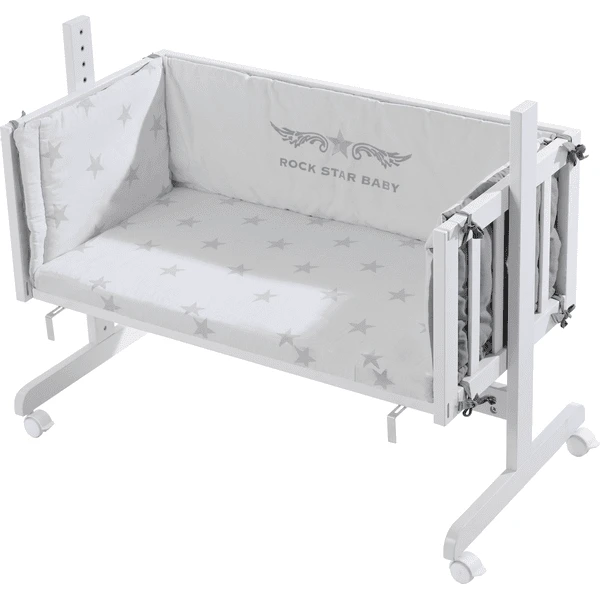 Roba Co-sleeper Wit Rock Star Baby 2 4 Roba Co-sleeper Wit Rock Star Baby 2 - Afbeelding 2