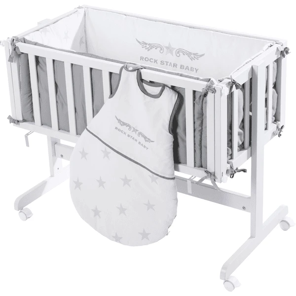 Roba Co-sleeper Wit Rock Star Baby 2 6 Roba Co-sleeper Wit Rock Star Baby 2 - Afbeelding 4