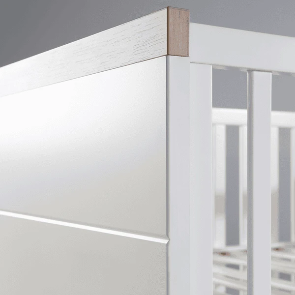 Roba Combi Kinderbed Nele Wit 4 Roba Combi Kinderbed Nele Wit - Afbeelding 2