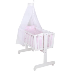 Roba Complete Wieg Set Kleine Wolk Roze -Roba || Alvi || Pinolino Winkel roba complete wieg set kleine wolk roze a245750 2