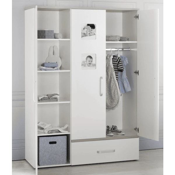 Roba Garderobe Maurice 3-deurs 6 Roba Garderobe Maurice 3-deurs - Afbeelding 4