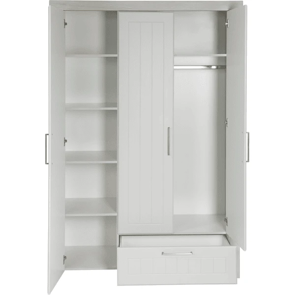 Roba Garderobekast Helene 3-deurs 4 Roba Garderobekast Helene 3-deurs - Afbeelding 2