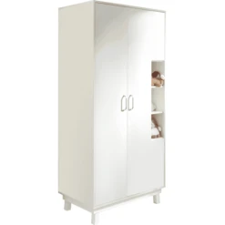 Roba Garderobekast Nordic Wit 2-deurs -Roba || Alvi || Pinolino Winkel roba garderobekast nordic wit 2 deurs a317219 4