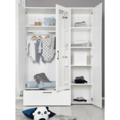 Roba Garderobekast Sylt 3-deurs -Roba || Alvi || Pinolino Winkel roba garderobekast sylt 3 deurs a313637 2