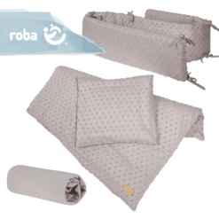 Roba Geschenkset BIO Jersey Slapen Small Lil Planet Grijs -Roba || Alvi || Pinolino Winkel roba geschenkset bio jersey slapen small lil planet grijs a307781 1