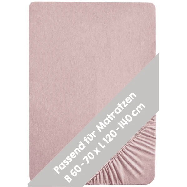 Roba Hoeslaken Jersey Lil Planet Roze 70x140 Cm 7 Roba Hoeslaken Jersey Lil Planet Roze 70x140 Cm - Afbeelding 5