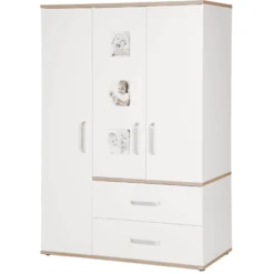 Roba Kinderkamer Pia Wit 3-deurs Smal -Roba || Alvi || Pinolino Winkel roba kinderkamer pia wit 3 deurs smal a170983 4