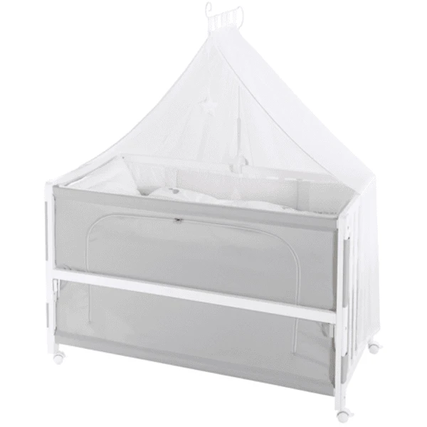 Roba Room Bed Co-sleeper Wit Fox & Bunny 4 Roba Room Bed Co-sleeper Wit Fox & Bunny - Afbeelding 2