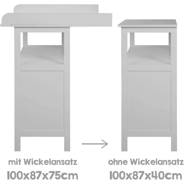 Roba Sparset Hamburg Taupe Met Lade Aden 6 Roba Sparset Hamburg Taupe Met Lade Aden - Afbeelding 4