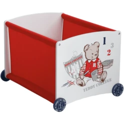 ROBA Stapelbox Teddy College Rood -Roba || Alvi || Pinolino Winkel roba stapelbox teddy college rood a182097 2