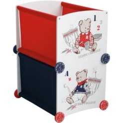 ROBA Stapelbox Teddy College Rood -Roba || Alvi || Pinolino Winkel roba stapelbox teddy college rood a182097 3