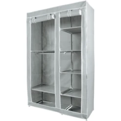 Roba Textielgarderobe XL Little Stars Grijs 8 Roba Textielgarderobe XL Little Stars Grijs -Roba || Alvi || Pinolino Winkel roba textielgarderobe xl little stars grijs a292948 1