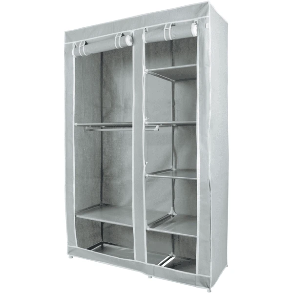 Roba Textielgarderobe XL Little Stars Grijs 7 Roba Textielgarderobe XL Little Stars Grijs - Afbeelding 5