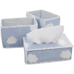 Roba Verzorgingsorganizer 3-delig Kleine Wolk Blauw -Roba || Alvi || Pinolino Winkel roba verzorgingsorganizer 3 delig kleine wolk blauw a245941 2