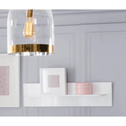 Roba Wandplank Retro 2 Wit