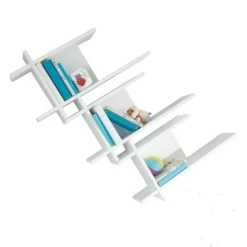 Roba Wandplank Set Van 3 Nordic Wit -Roba || Alvi || Pinolino Winkel roba wandplank set van 3 nordic wit a317216 1