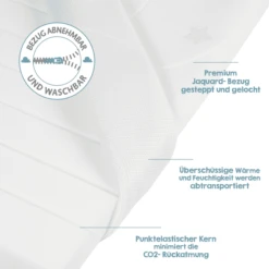 Roba Wieg Matras Veilig Slapen AIR BALANCE PLUS 45x90 -Roba || Alvi || Pinolino Winkel roba wieg matras veilig slapen air balance plus 45x90 a304733 2