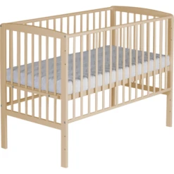 Schardt Co-sleeper Micky Plus Natuur Gelakt