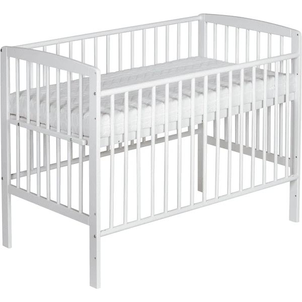 Schardt Co-sleeper Micky Plus Wit Gelakt 4 Schardt Co-sleeper Micky Plus Wit Gelakt - Afbeelding 2