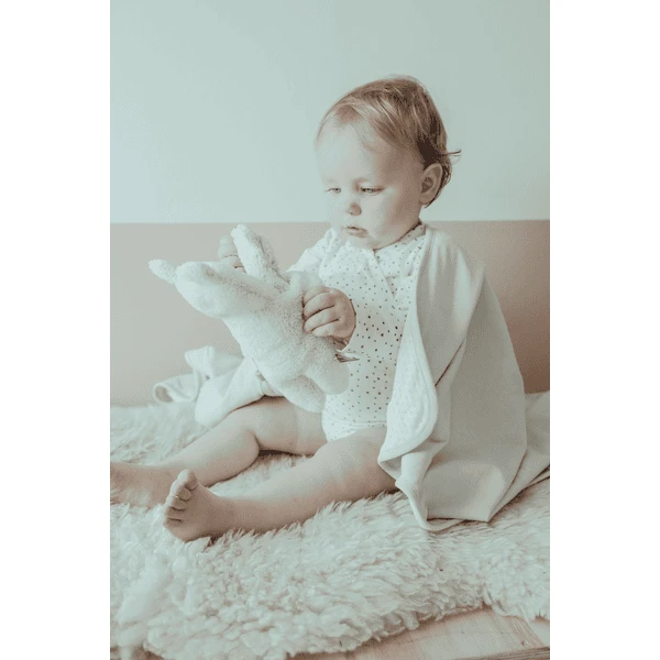 Snoozebaby Deken Stone Beige 75 X 100cm 4 Snoozebaby Deken Stone Beige 75 X 100cm - Afbeelding 2