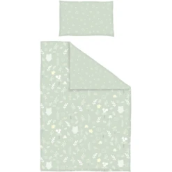 SONNE Beddengoed Groen 100 X 135 Cm -Roba || Alvi || Pinolino Winkel sonne beddengoed groen 100 x 135 cm a397550 4