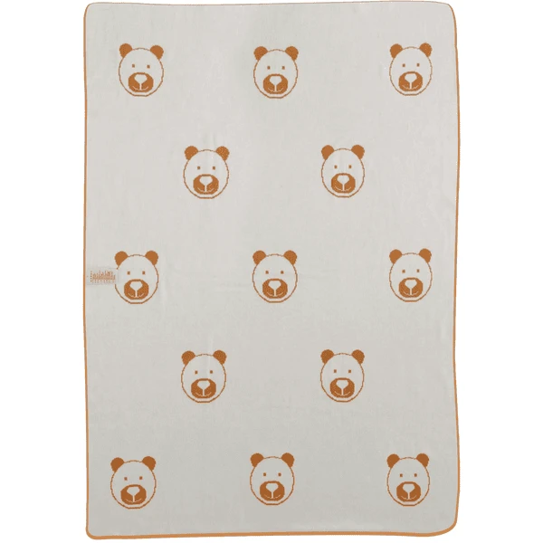 Sterntaler Gebreide Knuffeldoek Beer Roest 100 X 80 Cm 7 Sterntaler Gebreide Knuffeldoek Beer Roest 100 X 80 Cm - Afbeelding 5