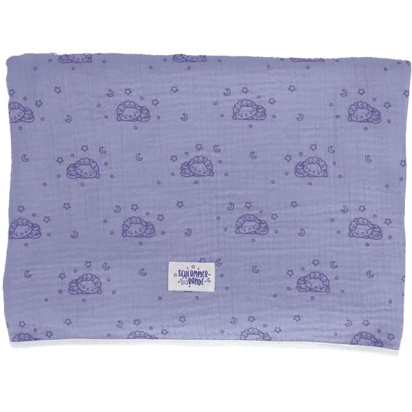 Sterntaler Mousseline Babydeken Sluimer Schaap Lila 5 Sterntaler Mousseline Babydeken Sluimer Schaap Lila - Afbeelding 3