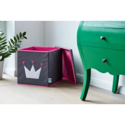 STORE !t Kroonkistje, Grijs Met Witte Kroon 8 STORE !t Kroonkistje, Grijs Met Witte Kroon -Roba || Alvi || Pinolino Winkel store t kroonkistje grijs met witte kroon a368452 1