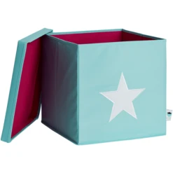 STORE !t Star Organizer Doos, Mint Met Witte Ster -Roba || Alvi || Pinolino Winkel store t star organizer doos mint met witte ster a368442 3